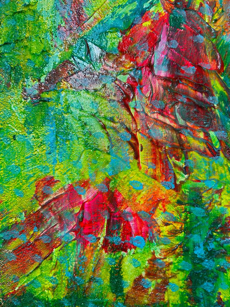 Original Abstract Painting by Lockey White