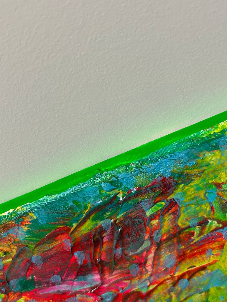 Original Abstract Painting by Lockey White