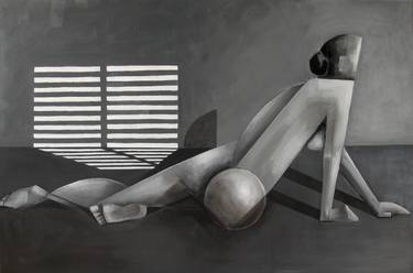 Original Nude Painting by Andrea Cihlar