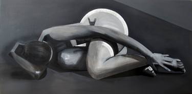 Original Figurative Nude Paintings by Andrea Cihlar