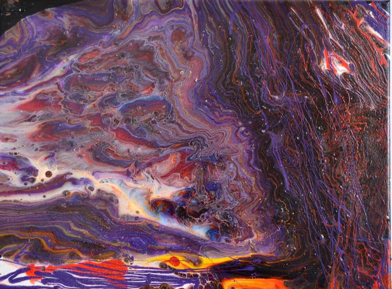 Space Ocean Painting by Olivia Kandra | Saatchi Art