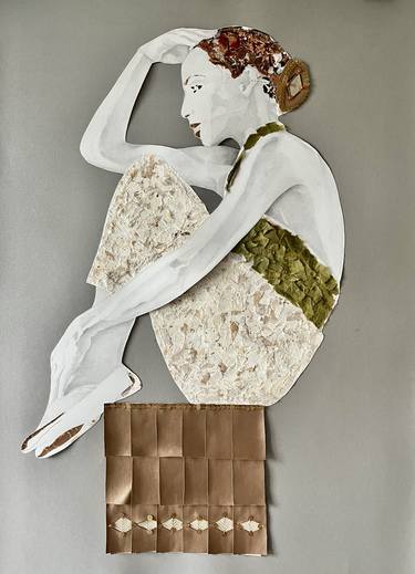 Original Figurative Women Paintings by Perlet Boveland