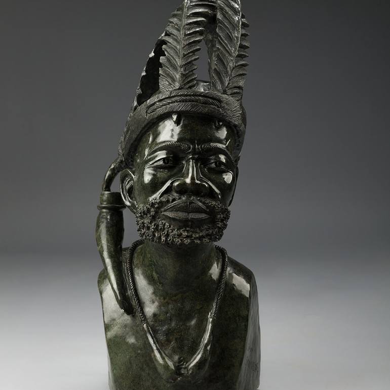 Original People Sculpture by Mabwe  Gallery