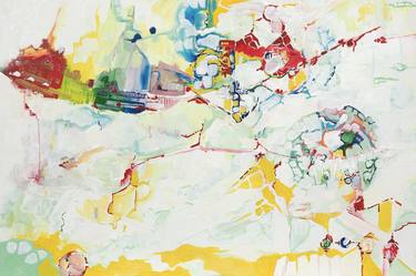 Original Abstract Paintings by M Kaudy
