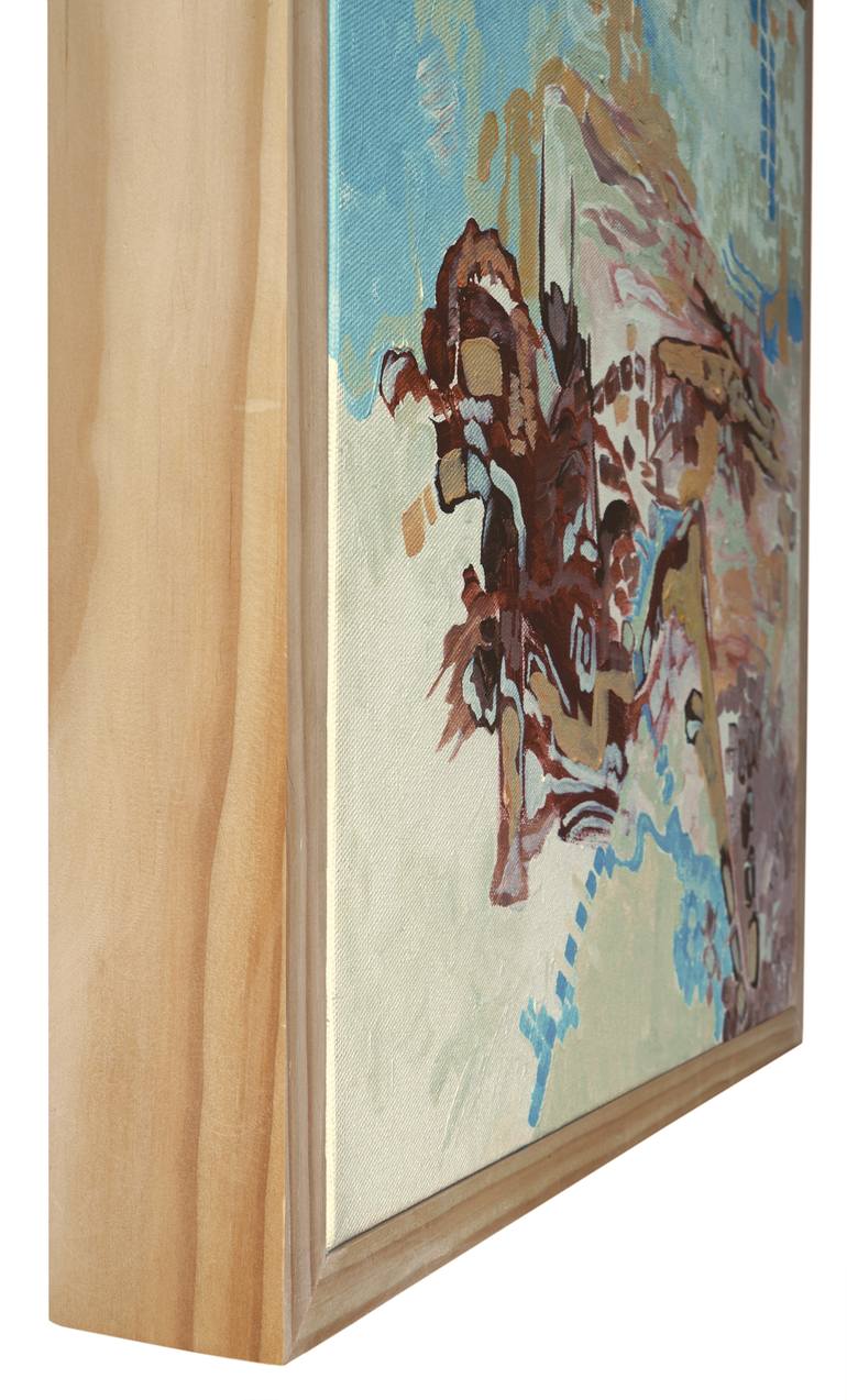 Original Abstract Expressionism Abstract Painting by M Kaudy
