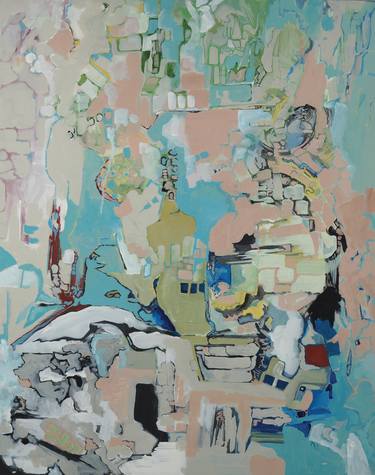 Original Conceptual Abstract Paintings by M Kaudy