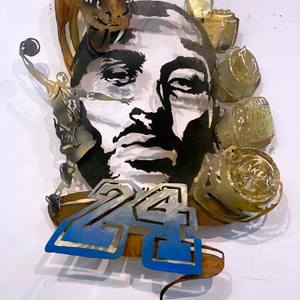 Kobe Bryant -  Metal Portrait