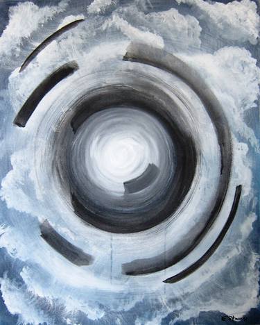 Original Conceptual Abstract Painting by Eve Strauss