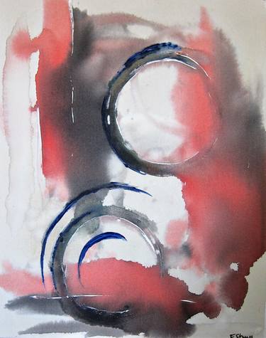 Original Conceptual Abstract Paintings by Eve Strauss