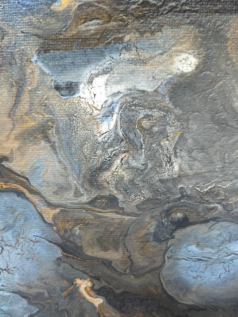 Original Abstract Painting by Irina Butskuvene