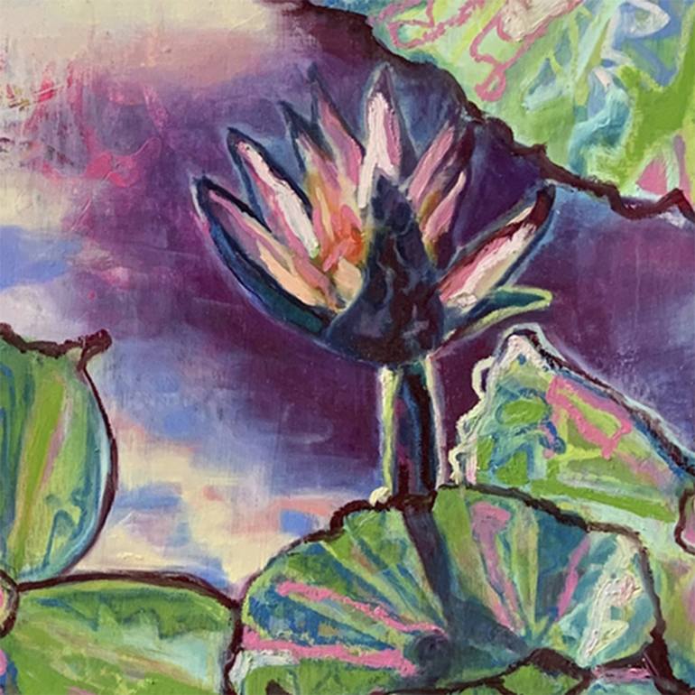 Original Impressionism Botanic Painting by Rebecca Darlington