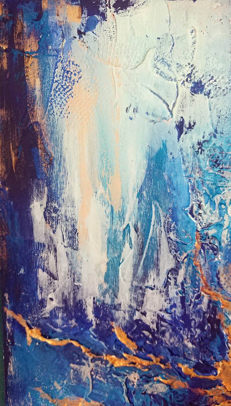 Original Abstract Expressionism Abstract Painting by Yla Pil