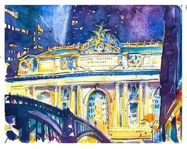 Original Fine Art Architecture Paintings by Helen Denisevich