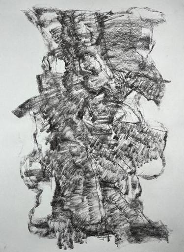 Original Figurative Abstract Drawings by Anday Carden