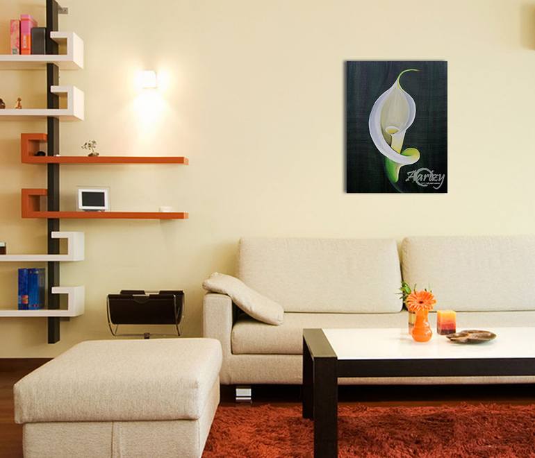 Original Art Deco People Painting by Swendrini Gunasekara