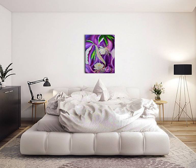 Original Art Deco People Painting by Swendrini Gunasekara