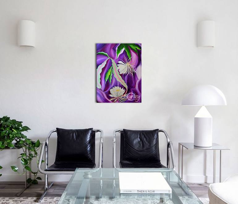 Original Art Deco People Painting by Swendrini Gunasekara