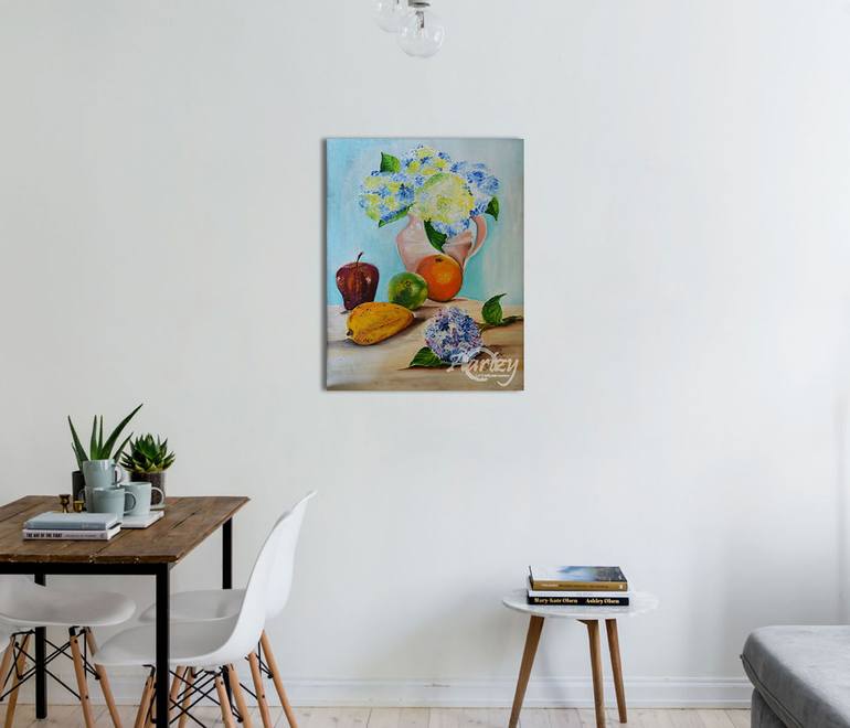 Original Art Deco People Painting by Swendrini Gunasekara