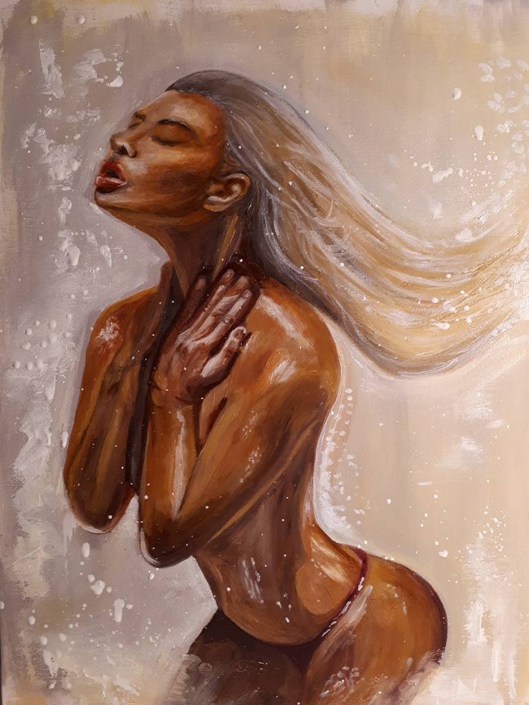 Naked Body Painting By Elena Urina Saatchi Art My XXX Hot Girl