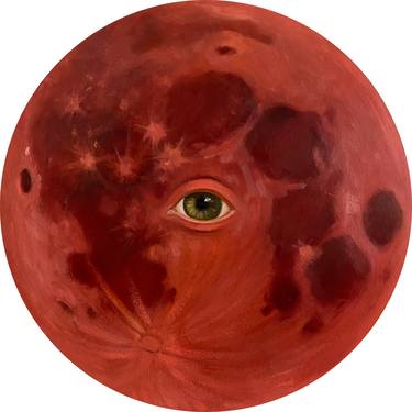 Original Surrealism Outer Space Paintings by Darina Smolkina