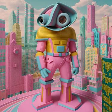 Pink City Roboto thumb