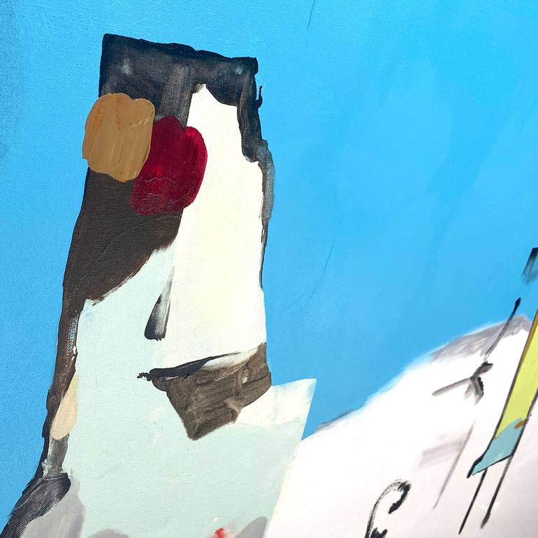 Original Figurative Abstract Painting by Pez Art