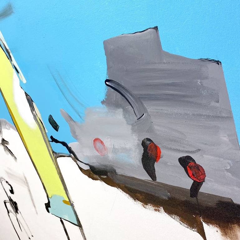 Original Figurative Abstract Painting by Pez Art