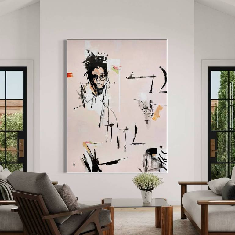 Original Figurative Abstract Painting by Pez Art