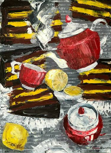 Print of Abstract Kitchen Paintings by Olena Yurii