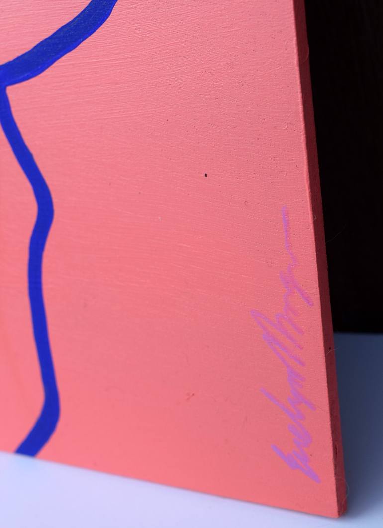 Original Pop Art Men Painting by Evelyn Morgan