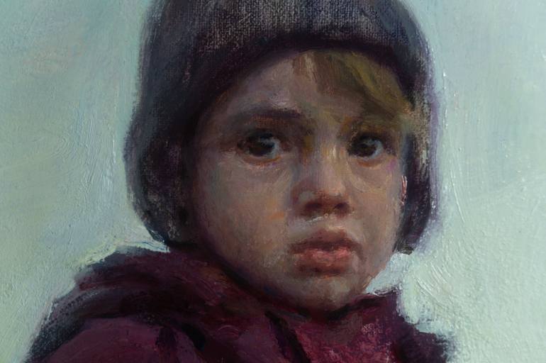 Original Children Painting by Anastasiia Borodina