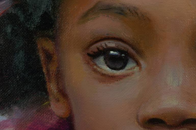 Original Figurative People Painting by Anastasiia Borodina