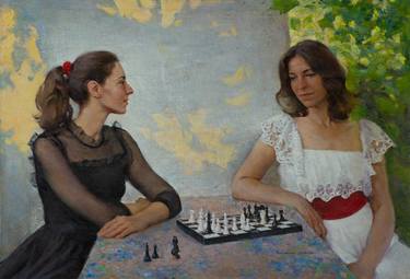 Original Women Paintings by Anastasiia Borodina