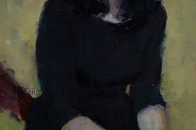 Original Portrait Painting by Anastasiia Borodina