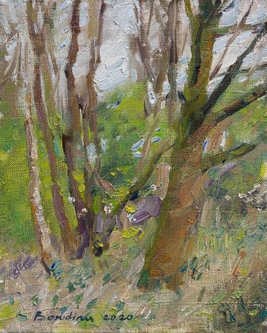 Print of Fine Art Tree Paintings by Anastasiia Borodina