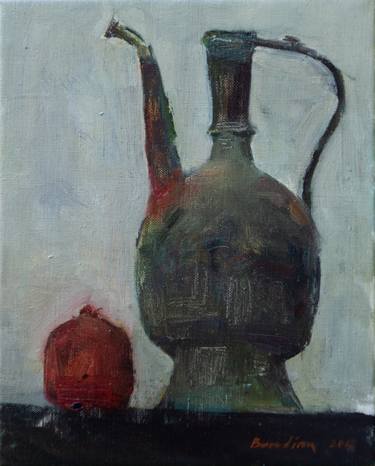 Original Figurative Still Life Paintings by Anastasiia Borodina