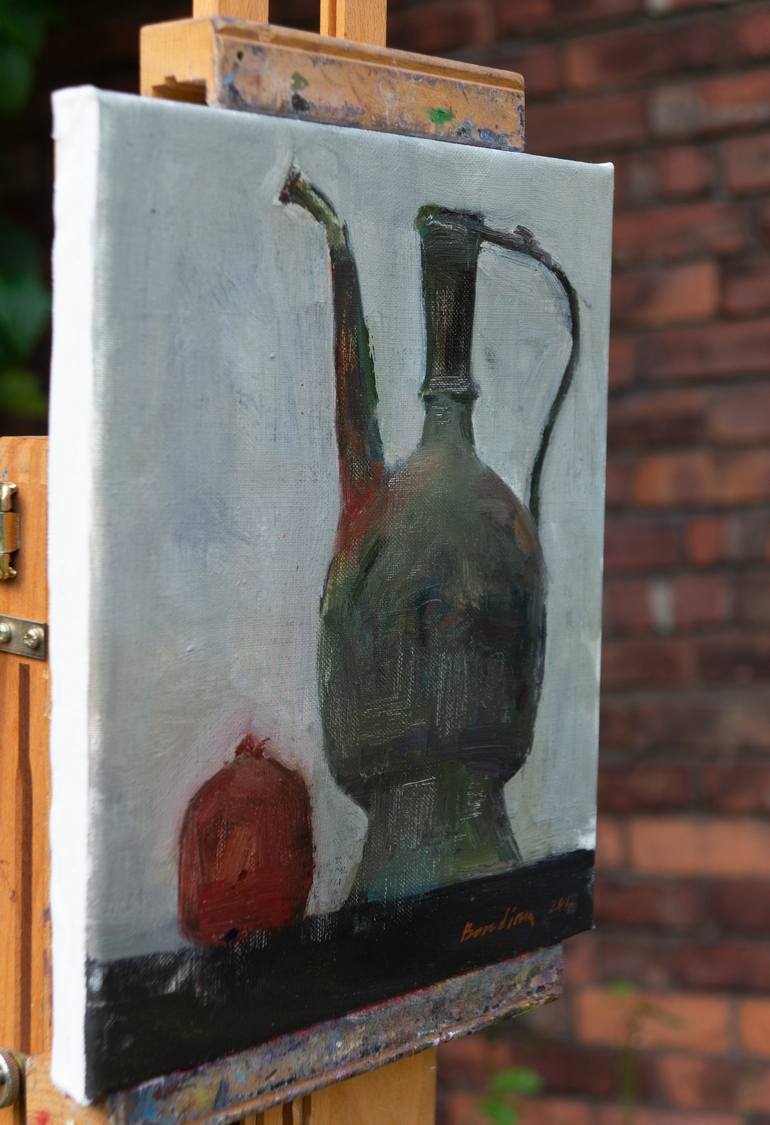 Original Figurative Still Life Painting by Anastasiia Borodina