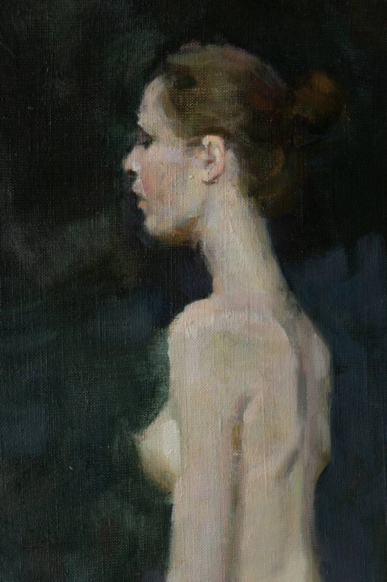 Original Nude Painting by Anastasiia Borodina