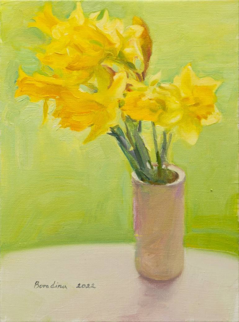 Print of Fine Art Floral Paintings by Anastasiia Borodina