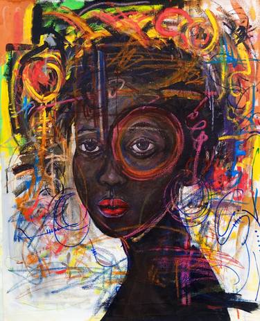 Print of Abstract Paintings by Ernest Larbi Budu