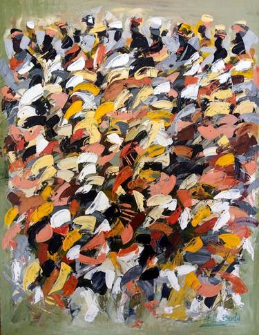 Original Abstract Paintings by Ernest Larbi Budu