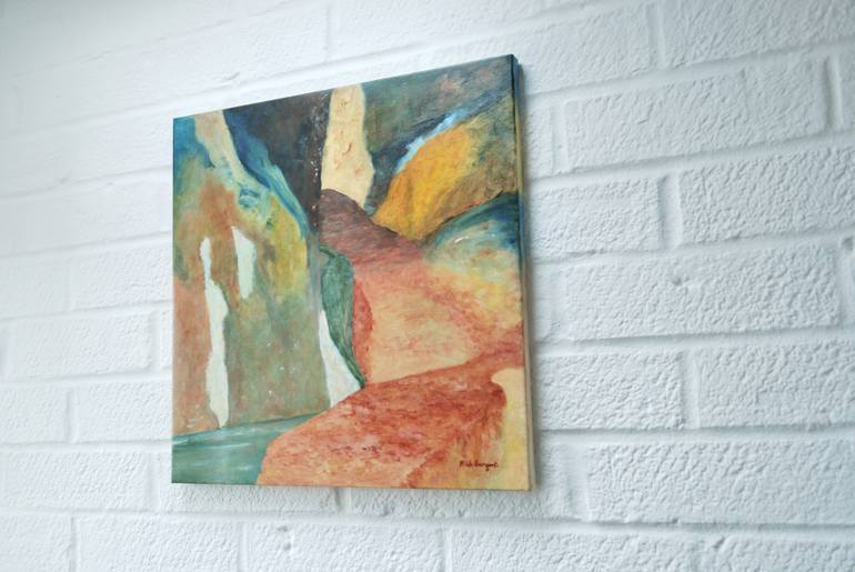 Original Abstract Painting by Mick Sargent