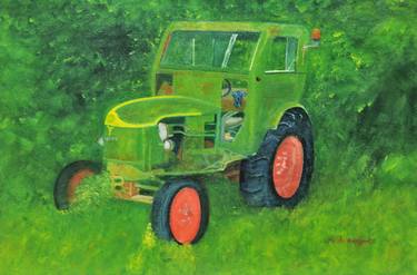 Original Automobile Paintings by Mick Sargent