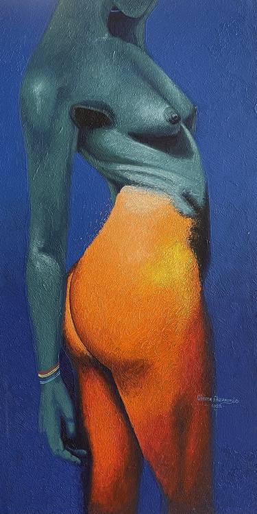Original Body Paintings by Obiora Ekeanozie Echekwube
