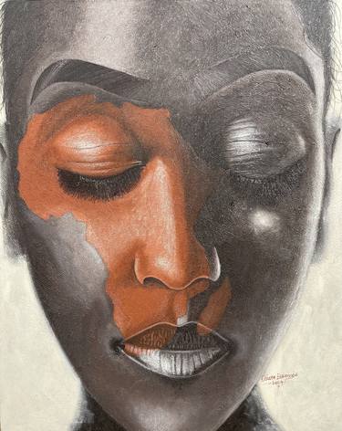 Original Women Paintings by Obiora Ekeanozie Echekwube