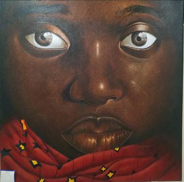 Original Portrait Paintings by Obiora Ekeanozie Echekwube