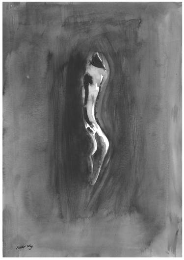 Print of Realism Nude Paintings by Noor Kay