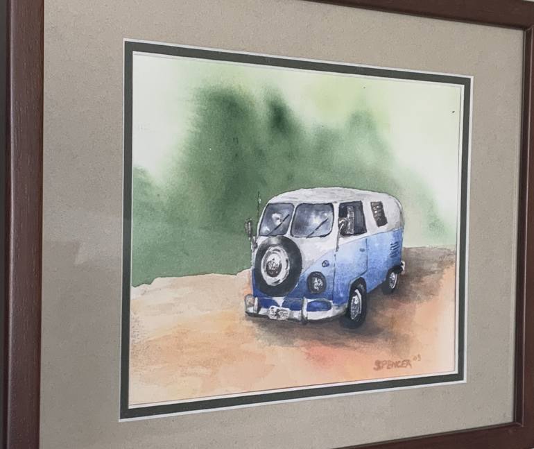 Original Automobile Painting by Allen Spencer