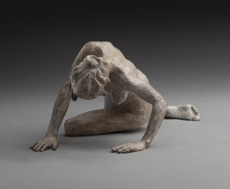 Original Figurative Nude Sculpture by Paco Delissalde