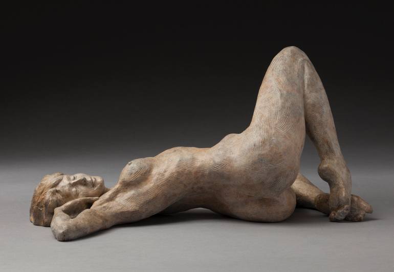 Original Figurative Erotic Sculpture by Paco Delissalde